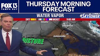 Tampa weather | Thursday morning forecast