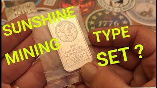 SUNSHINE MINING TYPE SET 