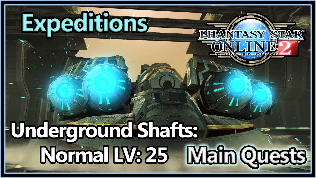 Expeditions: Underground Shafts Exploration, Narmal LV: 25 | Phantasy Star Online 2(PSO2) PT-BR [PC]