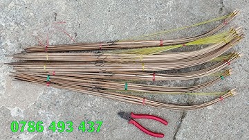 BÁN CẦN CÂU CẮM ẾCH bằng tre gai, giao hàng toàn quốc | Thích Câu Cá Lóc