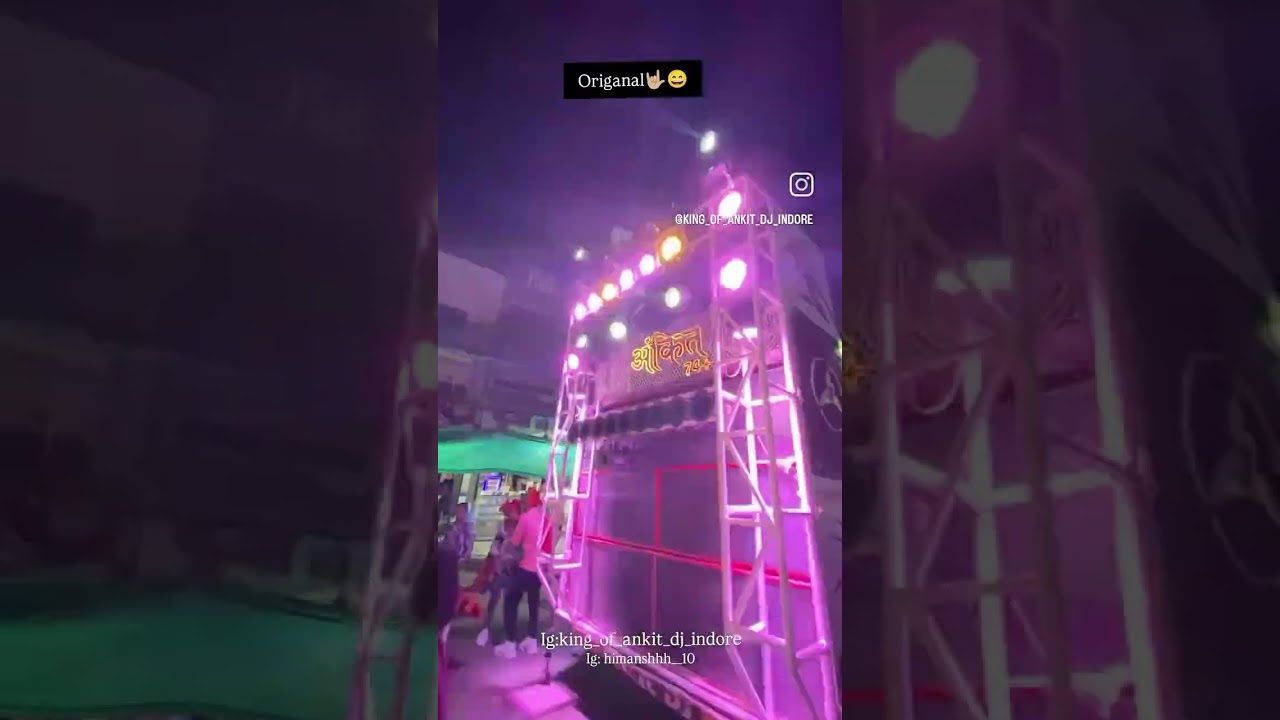 ANKIT DJ INDORE 🔥 TOP SOUND INDORE 👑 CONTACT 9516585196 