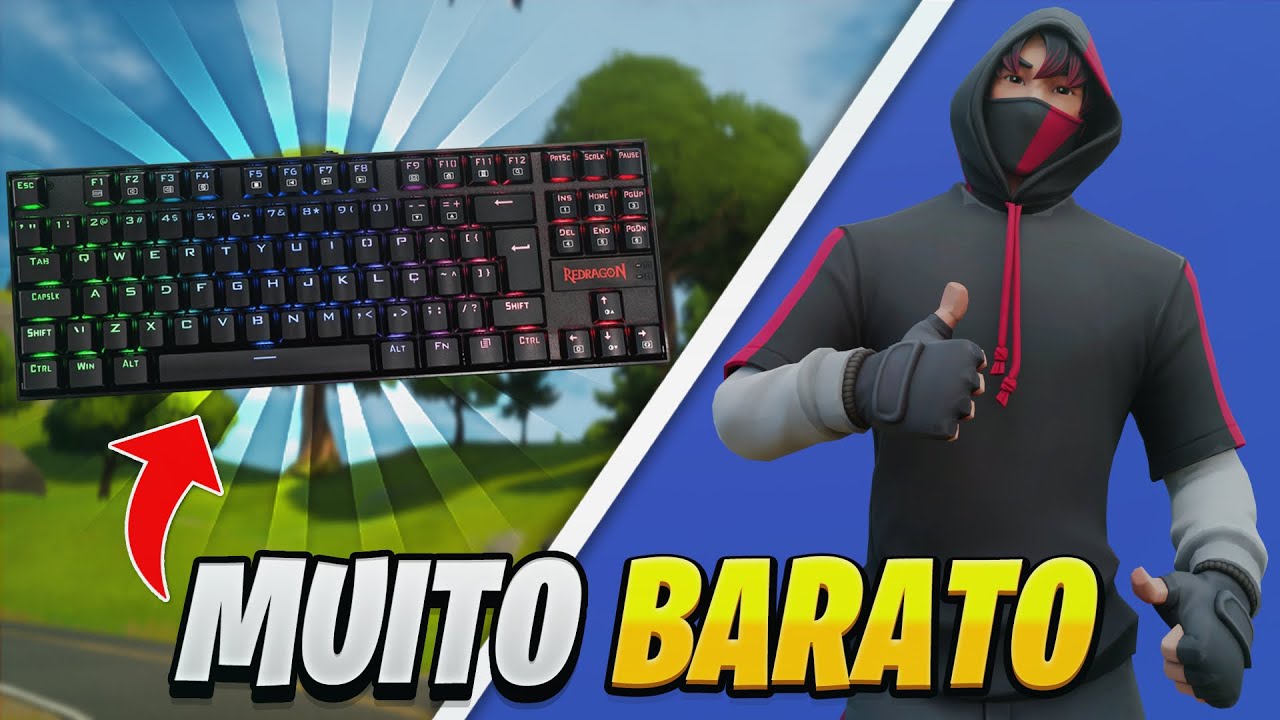 OS 5 MELHORES TECLADOS MECÂNICOS BARATOS PARA FORTNITE!