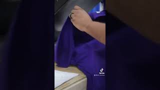 How To Heat Press Shirt Front &amp; Back | Plastisol Heat Transfers #shorts