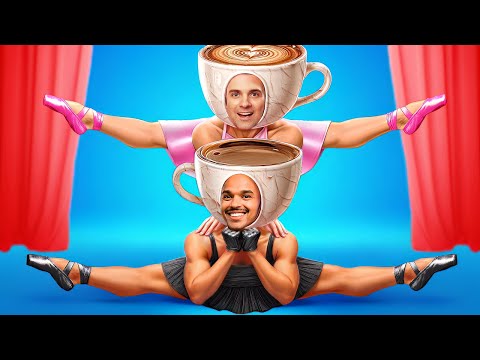 إيتاليان ميم مزيفين ضد حقيقين! التسلل داخل تحدي الأفلام!