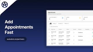 How to Add Appointments Fast - Autodots Garage Management Software Tutorial