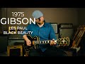 Gibson Les Paul Black Beauty 1975 and 1966 Fender Deluxe Reverb