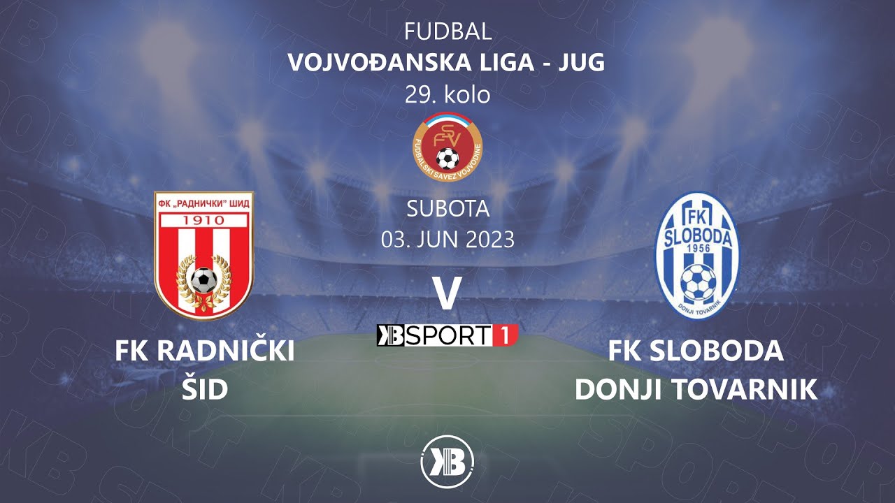 FK Radnički (Šid) - FK Sloboda (Donji Tovarnik) | 03.06.2023