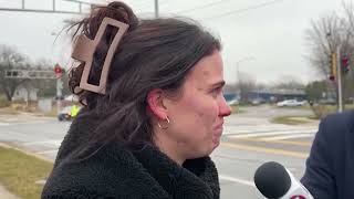 Parent speaks on shooting at a private Christian school in Wisconsin