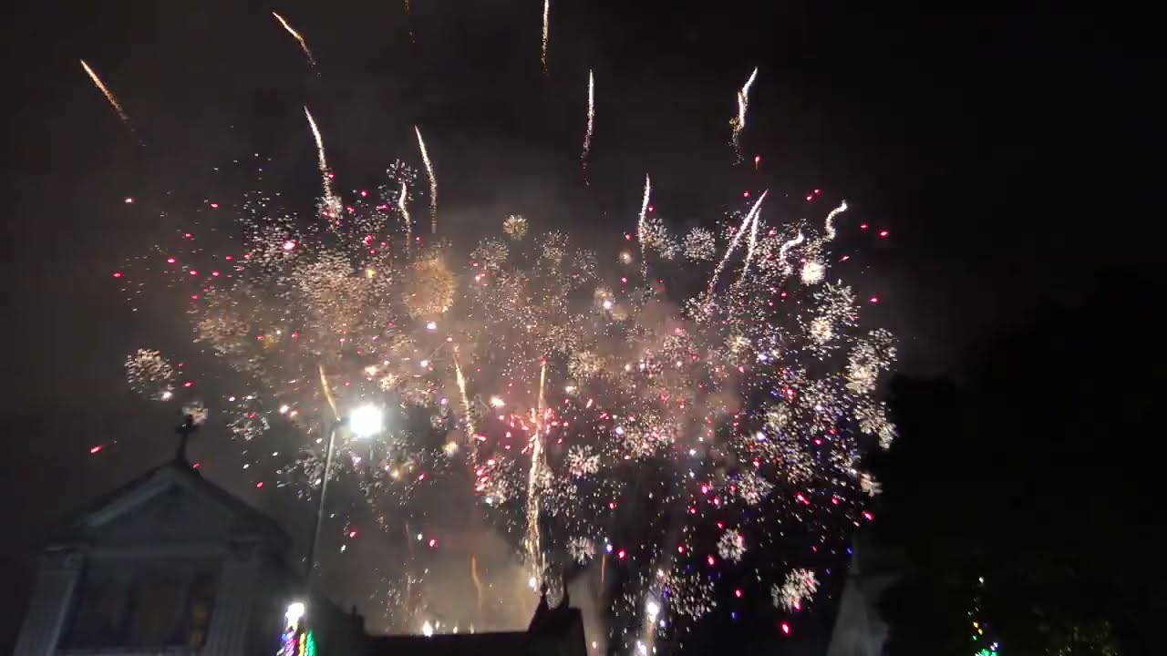 MESSINA - Festa Madonna del Rosario al Dazio 2025 - Spettacolo pirotecnico - Ditta CS Fireworks