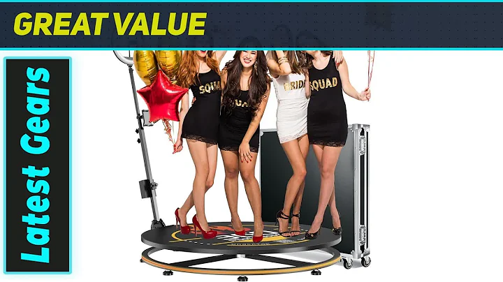 MWE 360 Photo Booth: BEST 360 Spin Camera?!