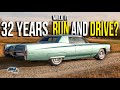 Will It Run and Drive After 32 Years? Original Owner 1968 Cadillac First Start!