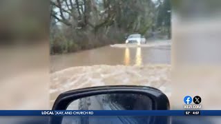 Flooding causes damage in Lane and Douglas Counties