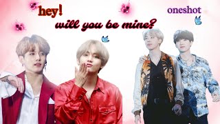 Hey! will you be mine? part:1/2 ~ || taekook mafia oneshot story || #bts #taekook