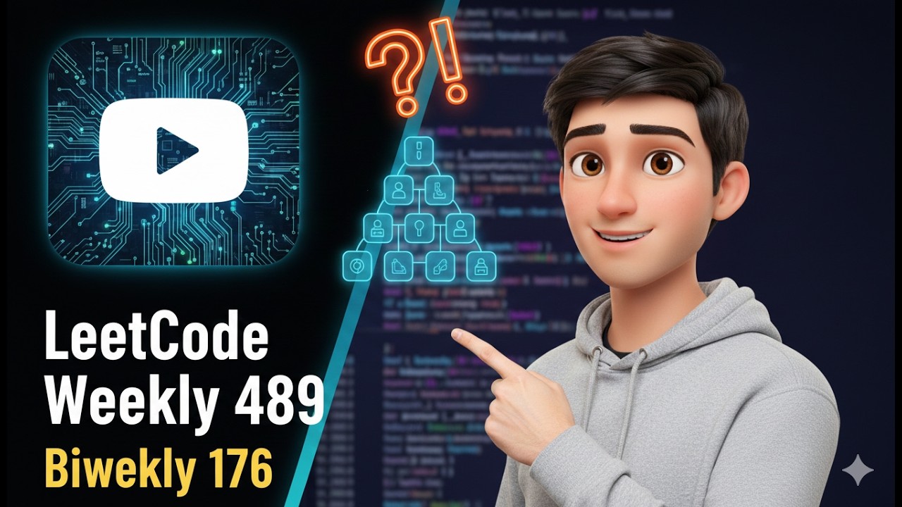 LeetCode Contest 489 & 176 Solutions Explained | Weekly + Biweekly Contest Tutorial
