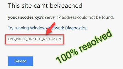 subdomain not working dns_probe_finished_nxdomain | this site can