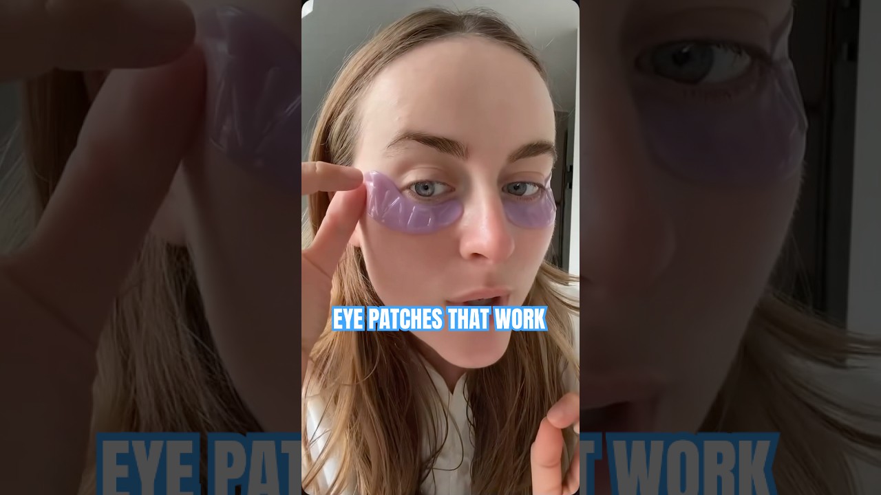 These Eye Patches Actually Work 👀✨