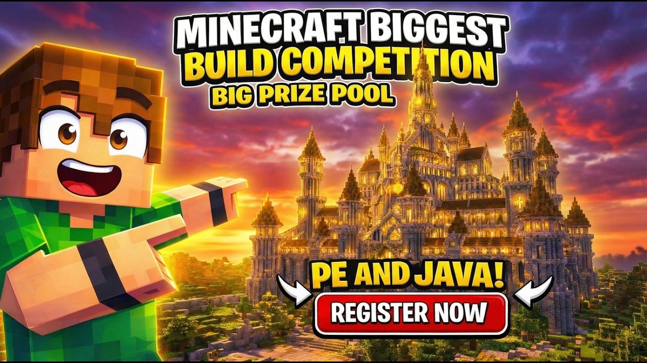 Join the BIGGEST Minecraft Build Competition – Your Dream Build Could ...