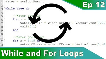 [12] While and For Loops - Roblox Scripting Tutorials