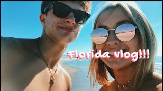 we went to florida for a day and a half