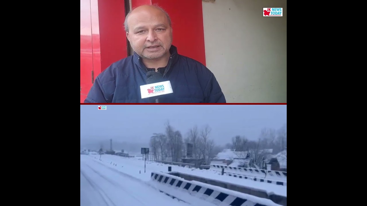 Snowing heavily , Jammu - Srinagar national highway closed | JK News Today