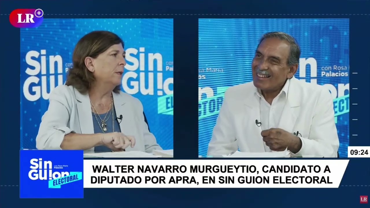 Dr. Walter Navarro en Sin Guion | Propuestas y análisis para el Perú 🇵🇪