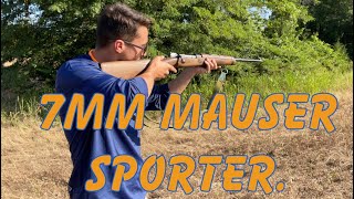 7MM Spanish Mauser Sporter.