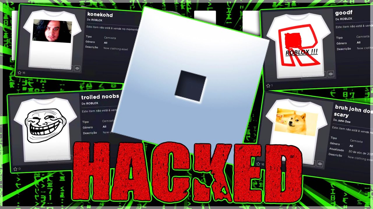 FUI HACKEADA NO ROBLOX!!! 😱😰 