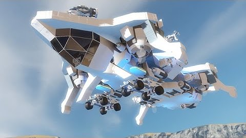 Zephyer Atmospheric Carrier Review and Crash - Space engineers