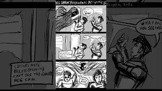 Meg Siphon: Paranormal Detective ©️ Anthony Gangemi 2024#comicbook #indiecomic #art #horrorcomic