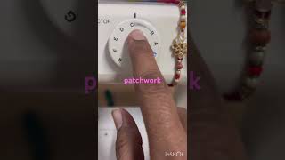 #machine function se.9 patch work