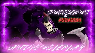 [SUCCUBUS LISTENER] Fighting and Flirting with a Crazy Assassin [ASMR LOVE STORY] [MALE4FEMALE]