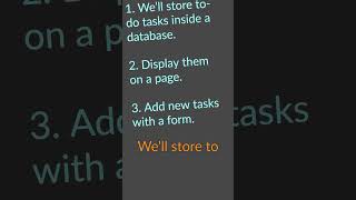 To-do list with CRUD in PHP