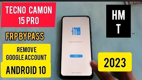 Tecno Camon 15 (Cd7) Frp Bypass Android10 2023/All TECNO Android 10 Google Account Bypass]Without Pc
