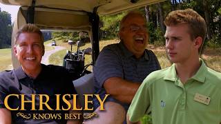 Chase Chrisley Gets An Unexpected Visitor At His Golf Course Job?! | Chrisley Knows Best