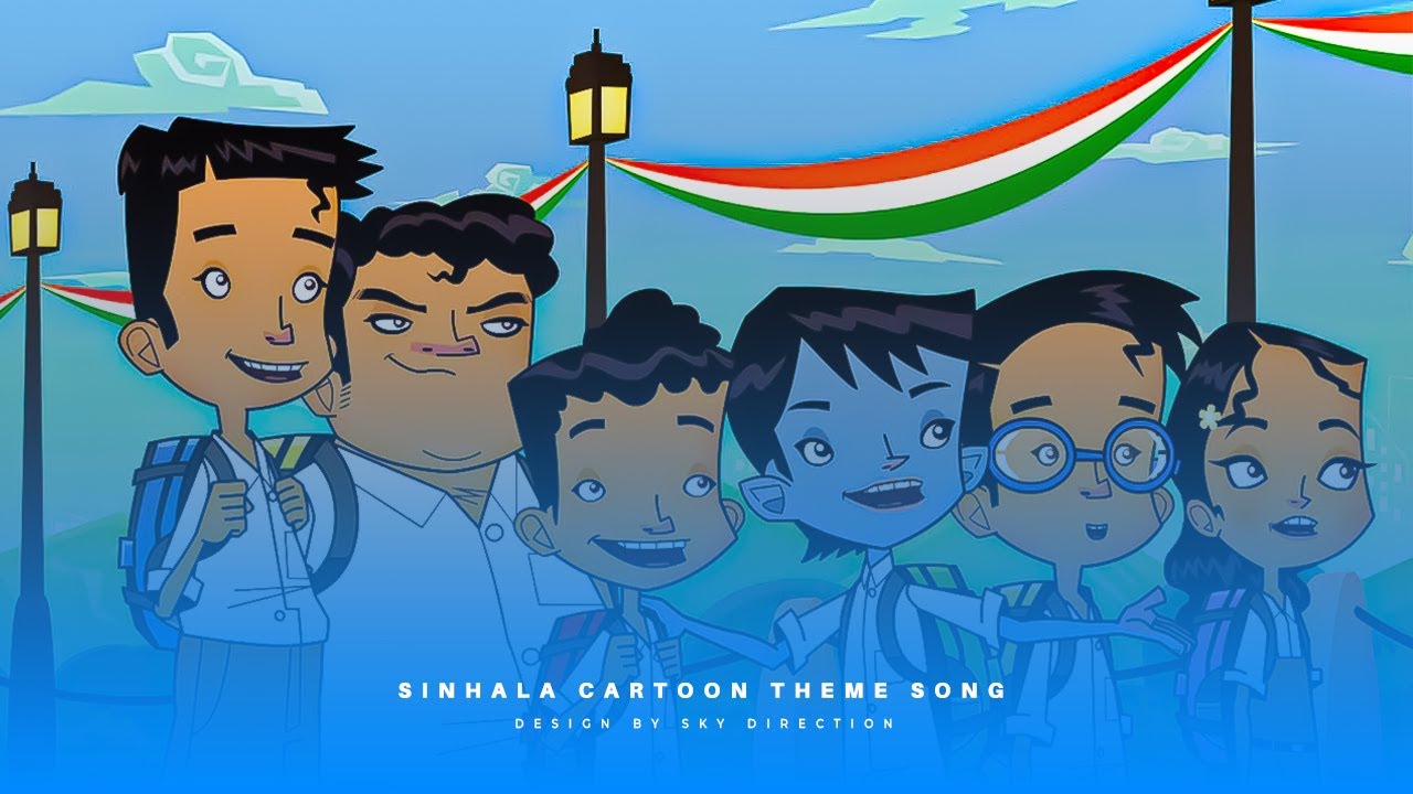 Sura Vira Batta  Sinhala Cartoon  Theme Song  SkyDirection