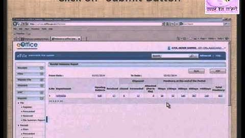 Introduction to e-office Part-IV