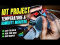 🔥 Arduino Temperature & Humidity Monitor Project 🌡️ | OLED Display + DHT11 Sensor Full Tutorial