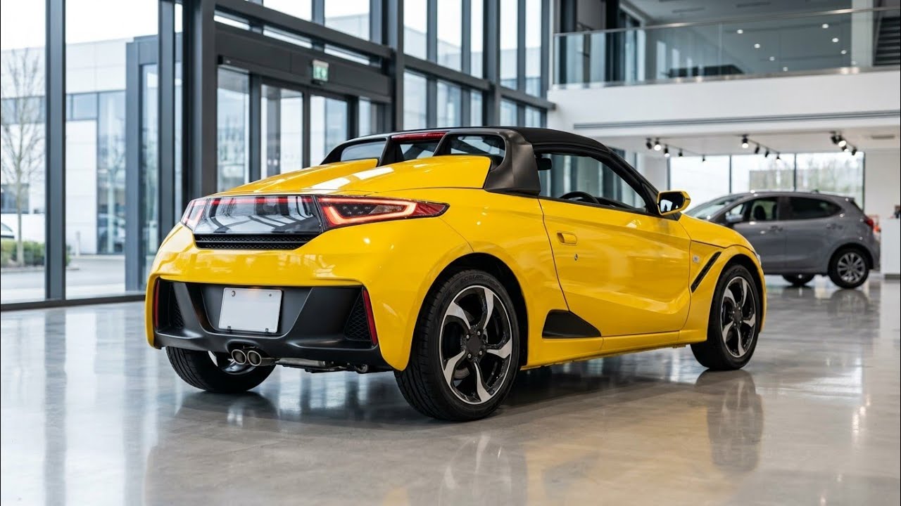 The 2027 Honda S660 returns!? Carnival Yellow looks incredible