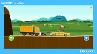 Mobil Polisi Berpetualang | Brick Car 2 #gameseru screenshot 5