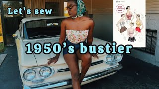 Sewing a 1950s top | how I got my start sewing 