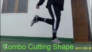 #7 TUTORIAL COMBO CUTTING SHAPE MEDIUM 2021/ SHUFFLE DANCE
