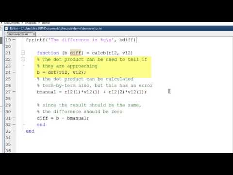Matlab Debugging I