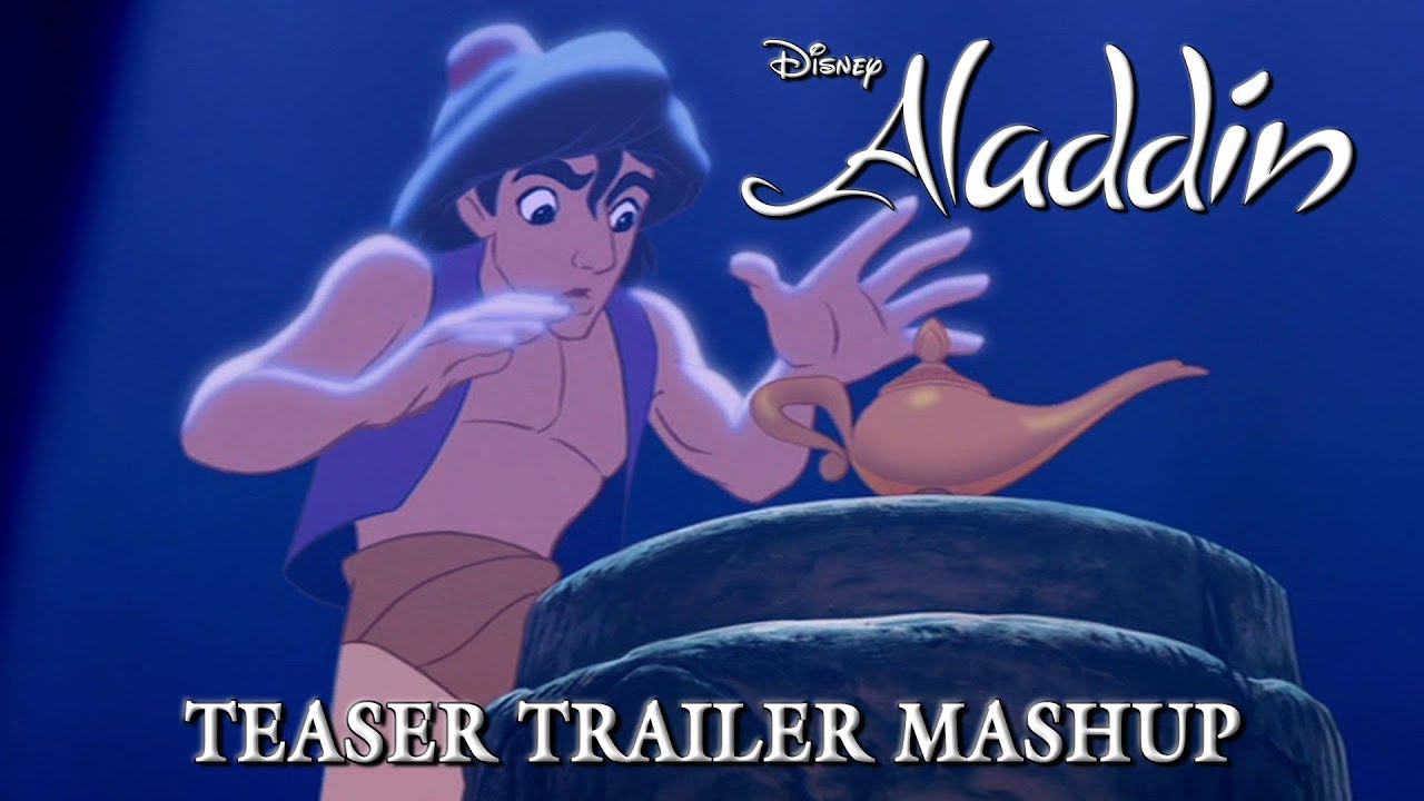 Aladdin 1992 Teaser Trailer Mashup - YouTube