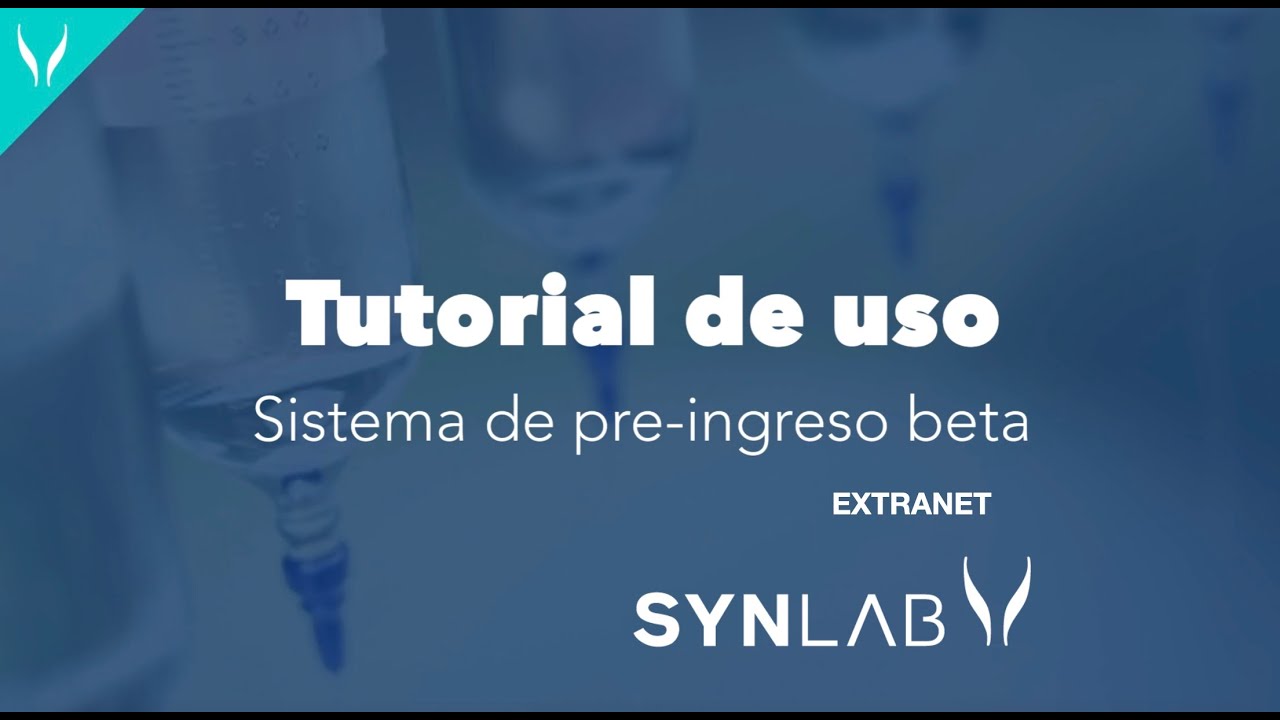 Instructivo Preingreso Beta SYNLAB Ecuador