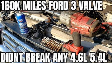 How to Avoid Broken Spark Plug Ford 3v 4.6L 5.4L Removal Trick Best Method Removing Without Breaking