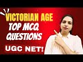 UGC NET English Victorian Age MCQs | Previous Year & Most Expected Questions