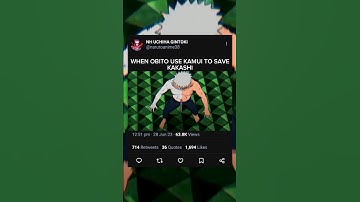 WHEN OBITO USE KAMUI TO SAVE KAKASHI #edit #anime #trending #youtubeshorts #viral #shorts #naruto