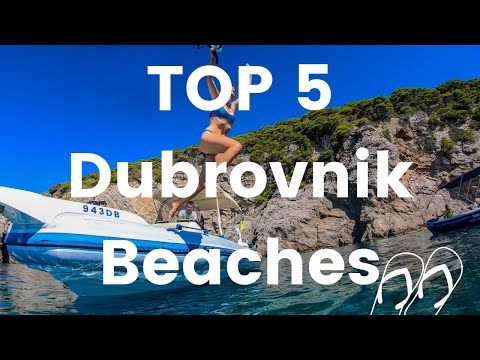 Top 5 Beaches in Dubrovnik