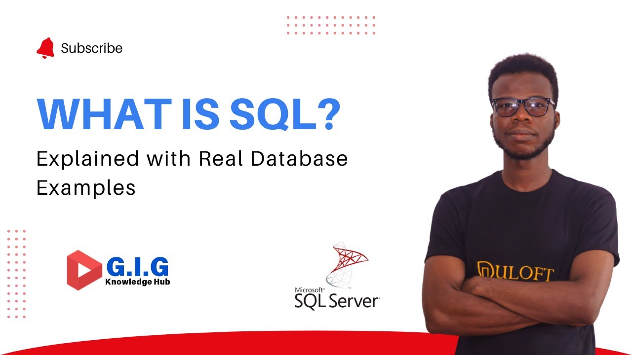 What Is SQL? Explained with Real Database Examples - YouTube