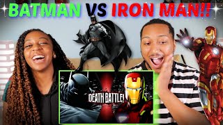 Death Battle! 'Batman VS Iron Man (DC VS Marvel)' REACTION!!!
